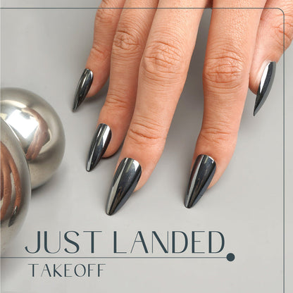 EBIN Press-On Nails Just Landed - Takeoff #N3DJ006 Long