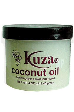 Kuza Coconut Oil Conditioner 4oz - Beautiful Black Hair