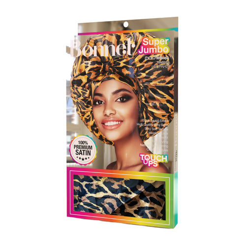 Touch Down Bonnet Super Jumbo - Leopard