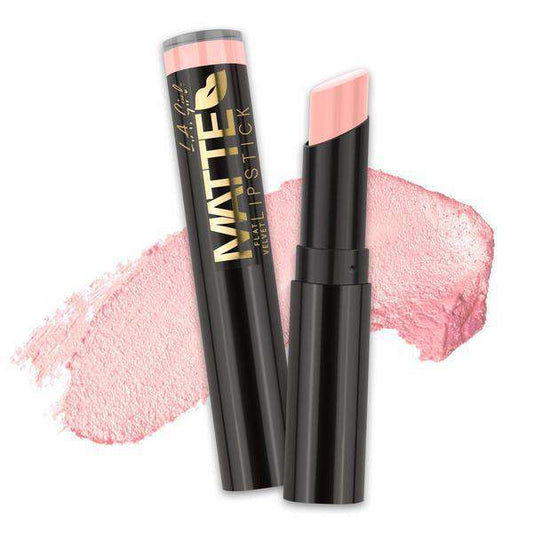 L.A. Girl Matte Flat Velvet Lipstick - Beautiful Black Hair