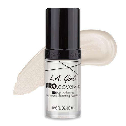 L.A. Girl Pro Coverage Illuminating Foundation - Beautiful Black Hair