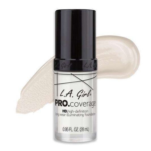 L.A. Girl Pro Coverage Illuminating Foundation - Beautiful Black Hair