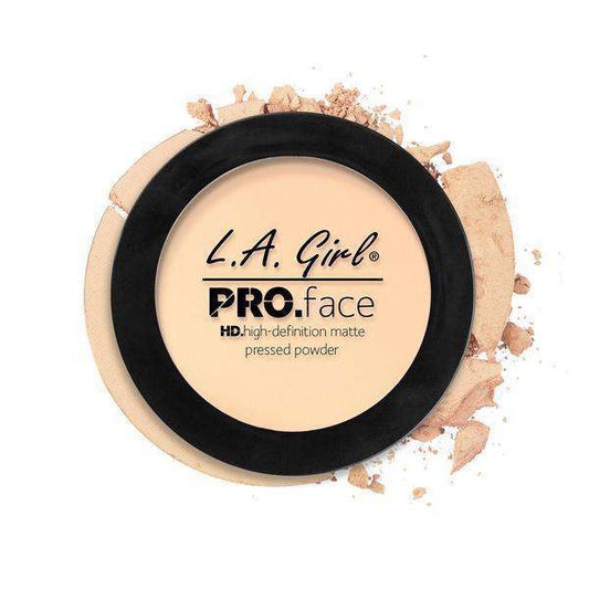 L.A. Girl Pro Face Matte Pressed Powder - Beautiful Black Hair
