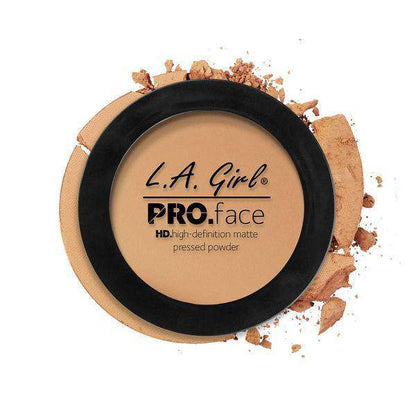 L.A. Girl Pro Face Matte Pressed Powder - Beautiful Black Hair