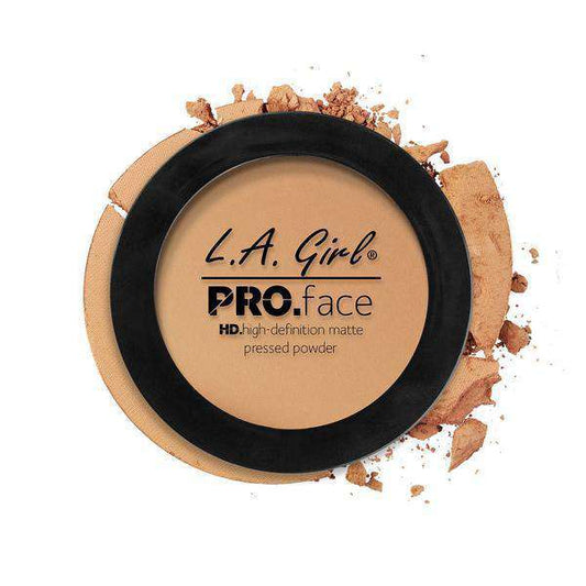 L.A. Girl Pro Face Matte Pressed Powder - Beautiful Black Hair