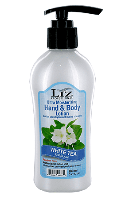 Liz Professional Hand & Body Lotion - White Tea - Beautiful Black Hair