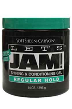 Let's Jam Regular Shining & Conditioning Gel 14oz - Beautiful Black Hair
