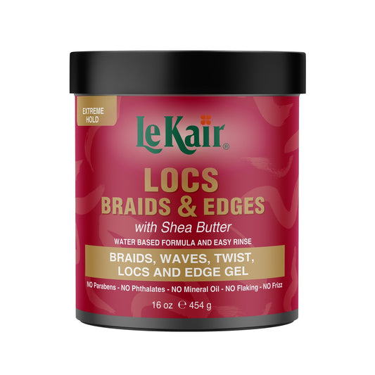 LeKair Locs, Braids & Edges Gel 16oz