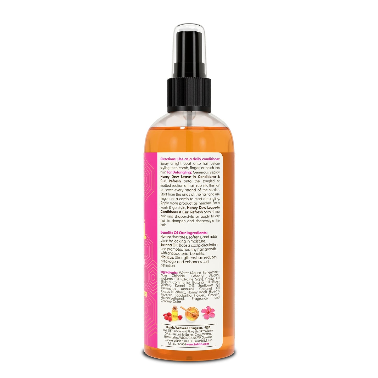 Taliah Waajid Love My Natural Hair Honey Dew Leave-In Conditioner & Curl Refresh