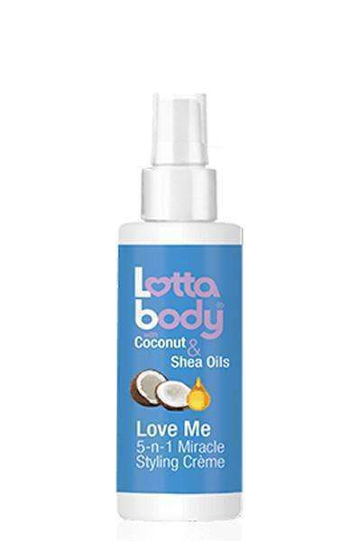 Lottabody Coconut & Shea Oils Love Me 5-n-1 Leave-In Treatment - Beautiful Black Hair