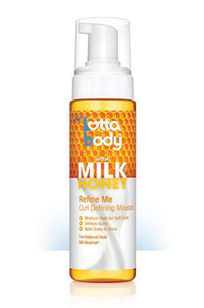 Lottabody Milk & Honey Refine Me Curl Defining Mousse - Beautiful Black Hair