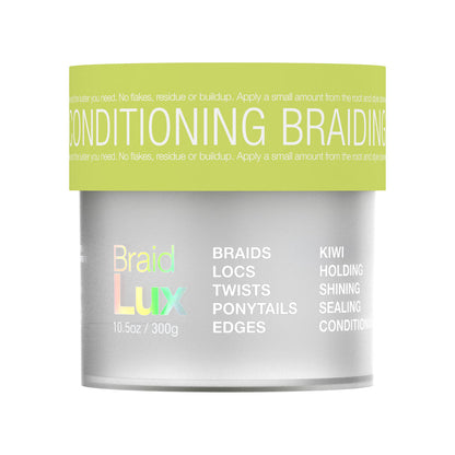Lux Collection Braid Lux 48hrs Braiding Gel - Kiwi 10.5oz