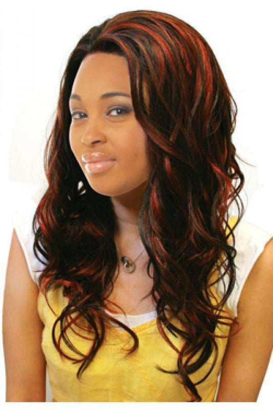 Magic Gold Synthetic Lace Front Wig Amore - Beautiful Black Hair