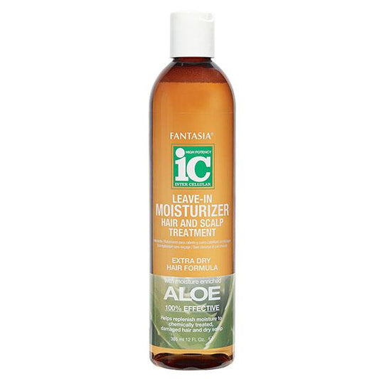 Fantasia IC Leave-In Moisturizer Extra Dry Hair Formula w/ Aloe 16oz - Beautiful Black Hair