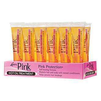 Pink Hot Oil Treatment 12 Pack - Beautiful Black Hair