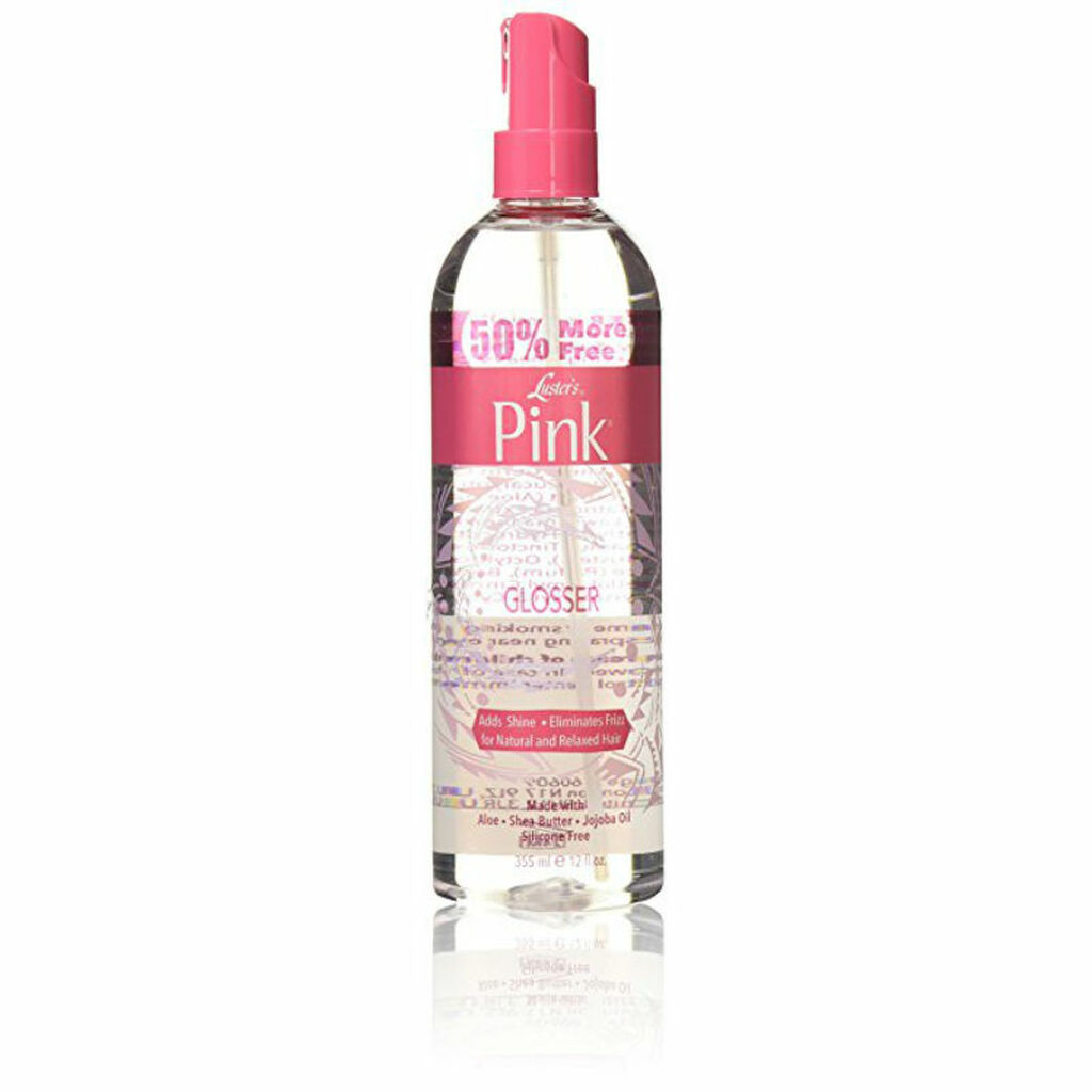 Pink Glosser w/ Pink Protection 12oz - Beautiful Black Hair