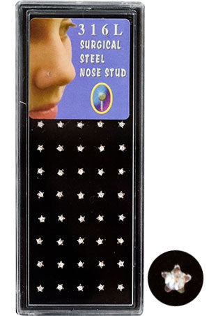 316L Surgical Steel Nose Stud Assorted Star - Dollar Deals