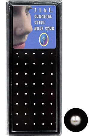 316L Surgical Steel Nose Stud Round - Dollar Deals