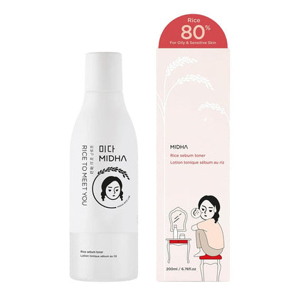 Midha Rice Sebum Toner