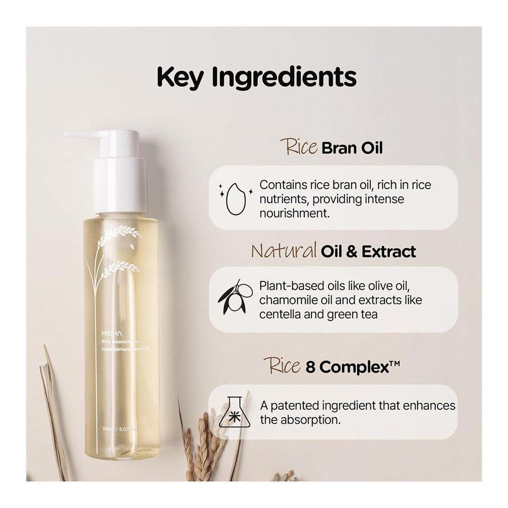 Midha Rice Cleansing Oil