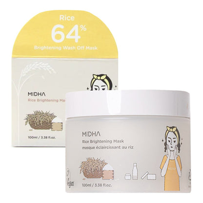 Midha Rice Brightening Mask