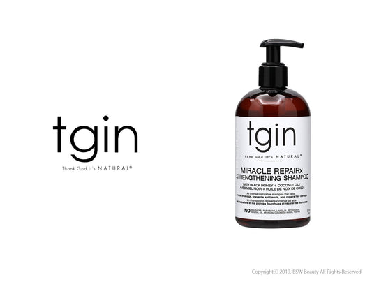 TGIN Miracle Repair Shampoo(13oz) - Beautiful Black Hair
