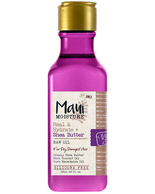 Maui Moisture Heal & Hydrate Shea Butter Raw Oil - Beautiful Black Hair