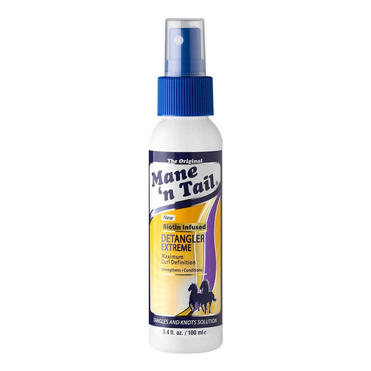 Mane 'n Tail Biotin Infused Detangler Spray (3.4oz) - Beautiful Black Hair