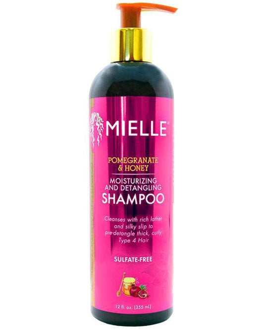 Mielle Organics Pomegranate & Honey Moisturizing and Detangling Shampoo - Beautiful Black Hair