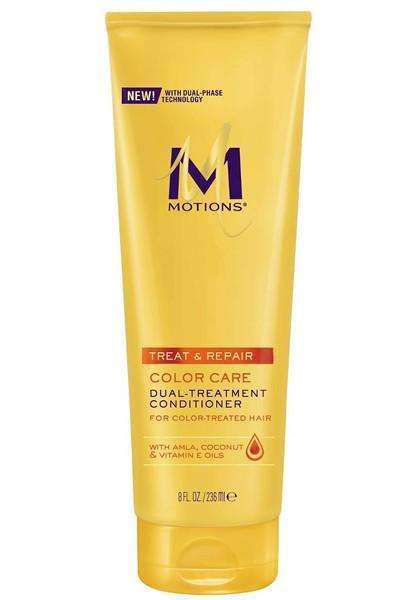 Motions Treat & Repair Color Care Dual-Treatment Conditioner - Beautiful Black Hair
