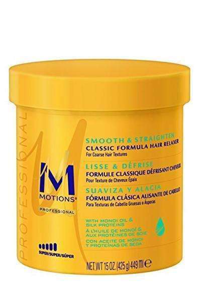 Motions Professional Smooth & Straighten Hair Relaxer - Super 15oz - Beautiful Black Hair