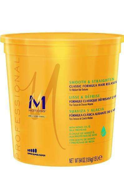 Motions Professional Smooth & Straighten Hair Relaxer - Super 4lb - Beautiful Black Hair