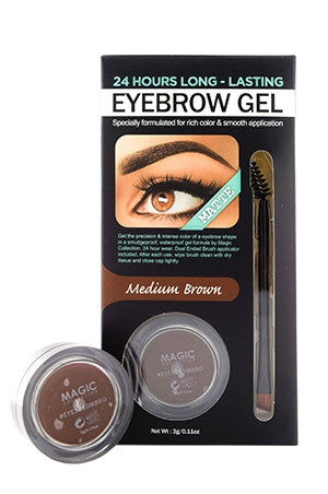 Magic Collection Eyebrow Gel - Medium Brown - Dollar Deals