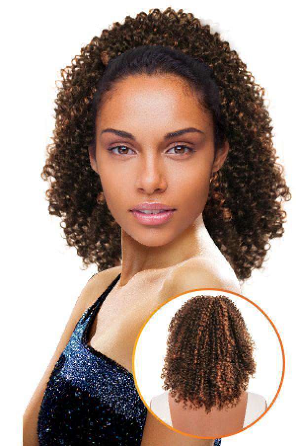 Magic Gold Drawstring Ponytail Bluebell - Beautiful Black Hair