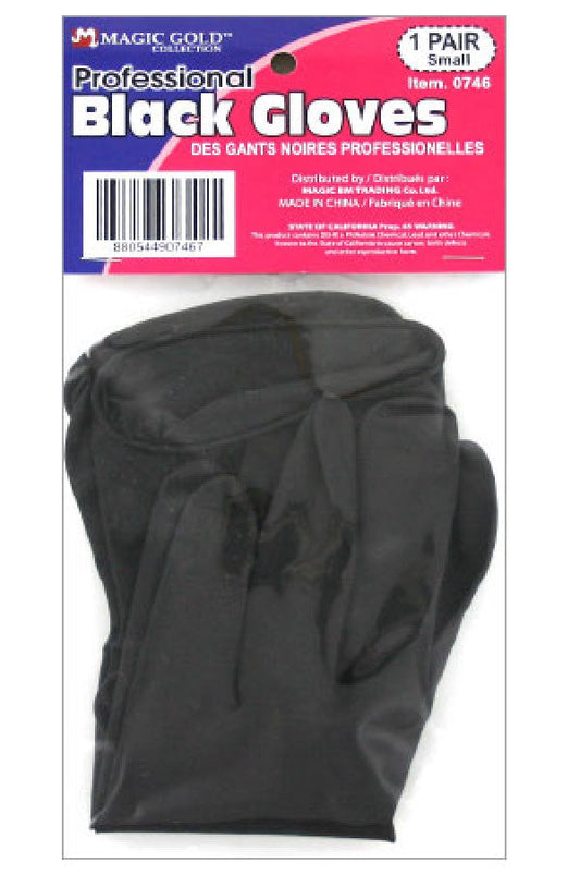Magic Collection Professional Black Latex Gloves