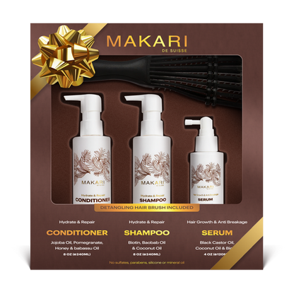 Makari Hydrate & Repair Haircare Set