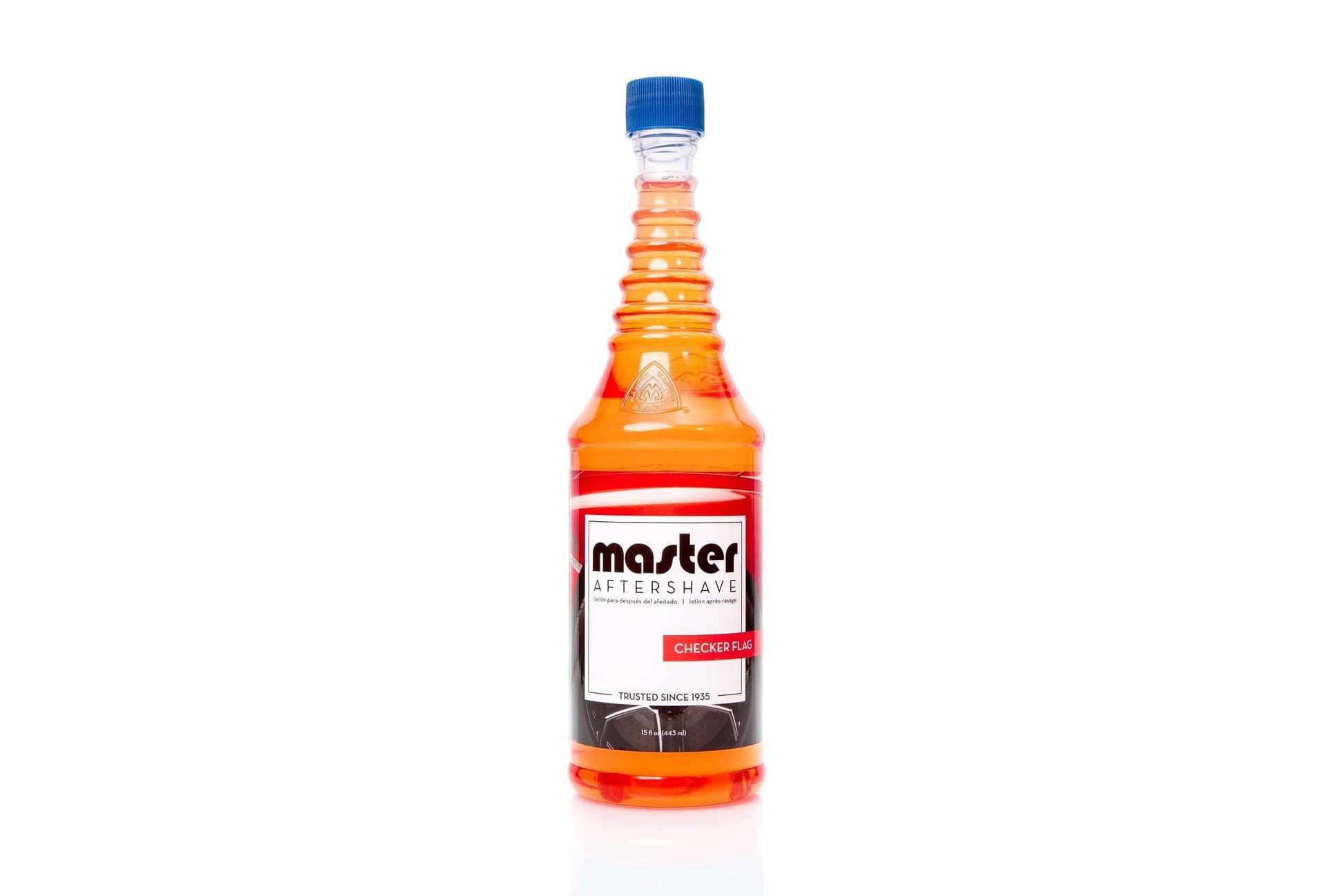 Master Aftershave Checker Flag - Beautiful Black Hair