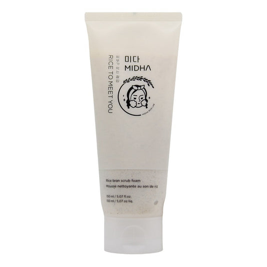 Midha Rice Bran Scrub Foam