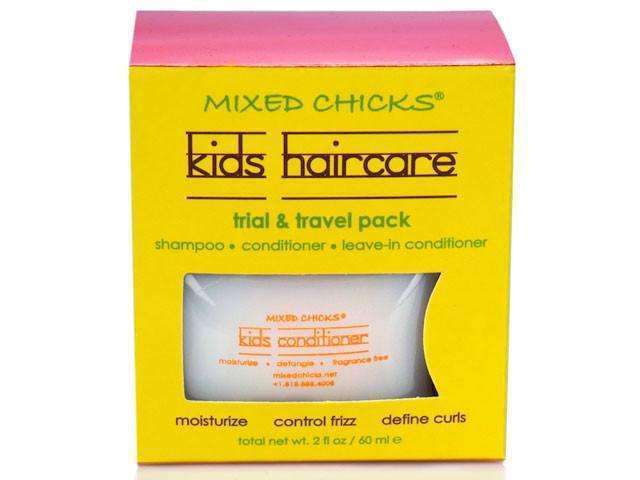 Mixed Chicks Kids Trial & Travel Trio - Beautiful Black Hair