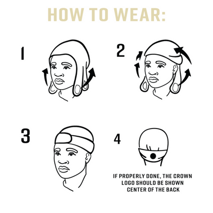 Mr. Durag Compress Wave Cap w/ Velcro Straps #4311