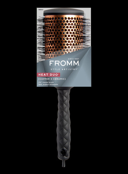 FROMM Heat Duo 2.5" Copper Thermal Round Brush