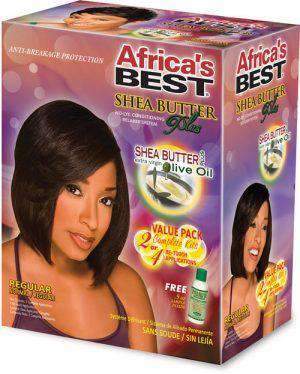 Africa's Best Shea Butter Plus Relaxer Vaule Pack Regular - Beautiful Black Hair