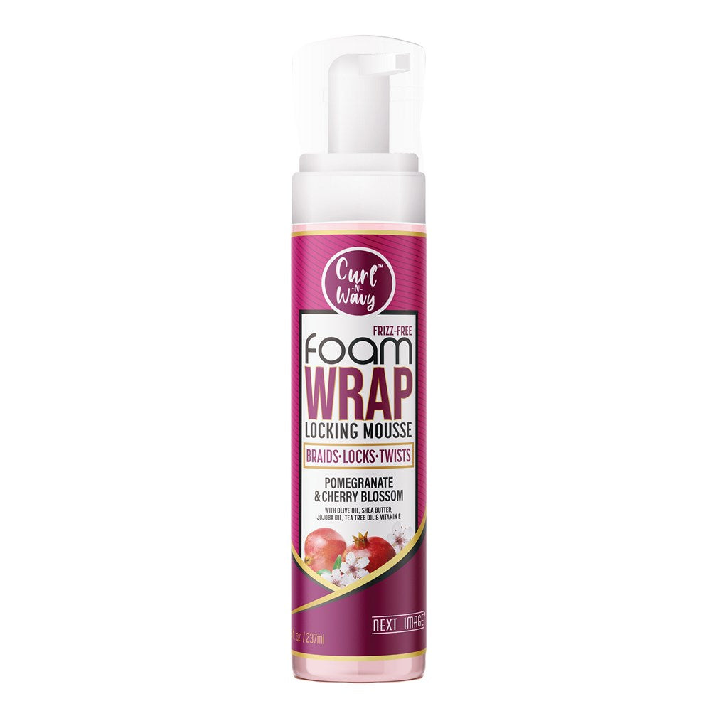 Next Image Foam Wrap Locking Mousse - Pomegranate & Cherry Blossom