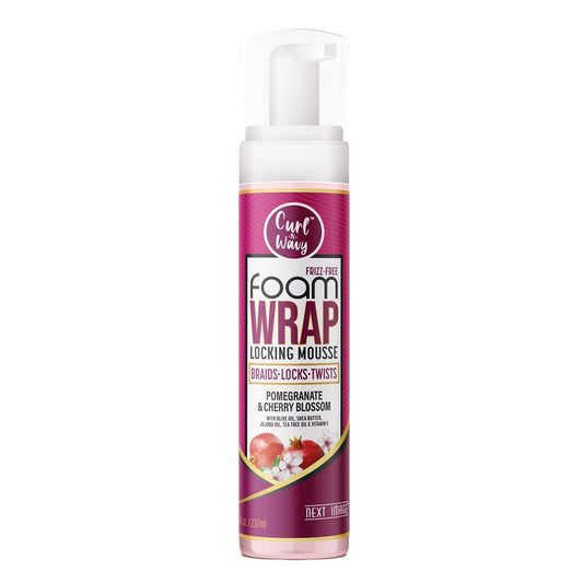 Next Image Foam Wrap Locking Mousse - Pomegranate & Cherry Blossom