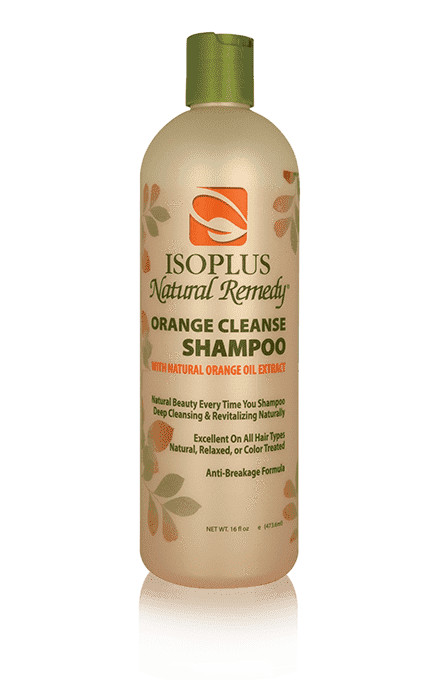 Isoplus Natural Remedy Orange Cleanse Shampoo - Beautiful Black Hair