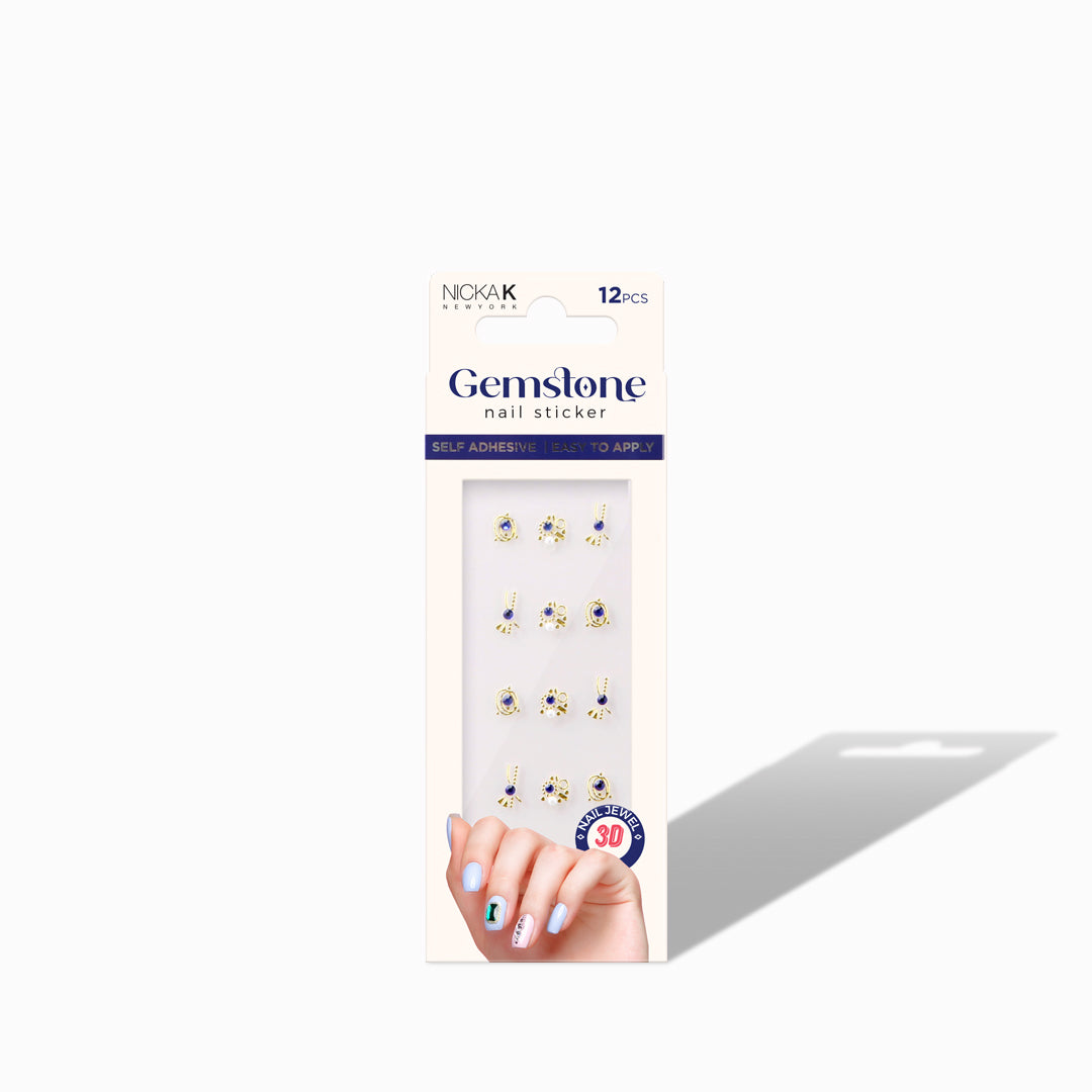Nicka K Gemstone Nail Stickers - NSGM09