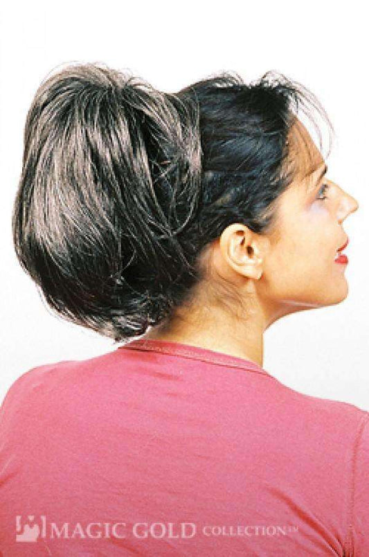 Magic Gold Silver Secret Ponytail O Silver - Beautiful Black Hair