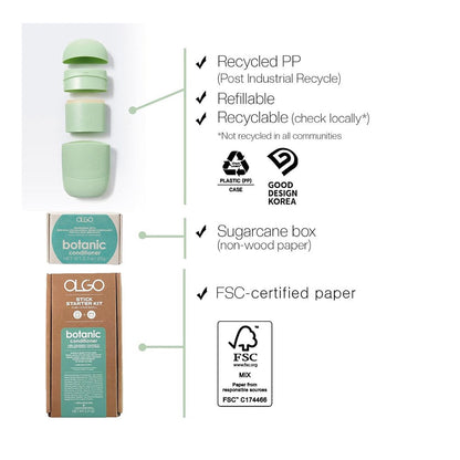 Olgo Conditioner Stick Starter Kit - Botanic