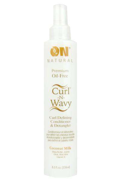 ON Natural Coconut Milk Curl Defining Conditioner & Detangler 8oz - Beautiful Black Hair