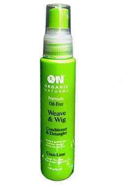 ON Natural Weave & Wig Conditioner & Detangler 2oz - Coco Lime - Beautiful Black Hair